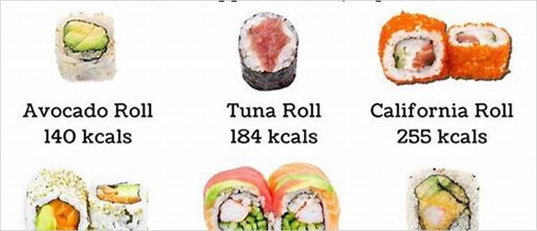 Sushi sushi nutrition